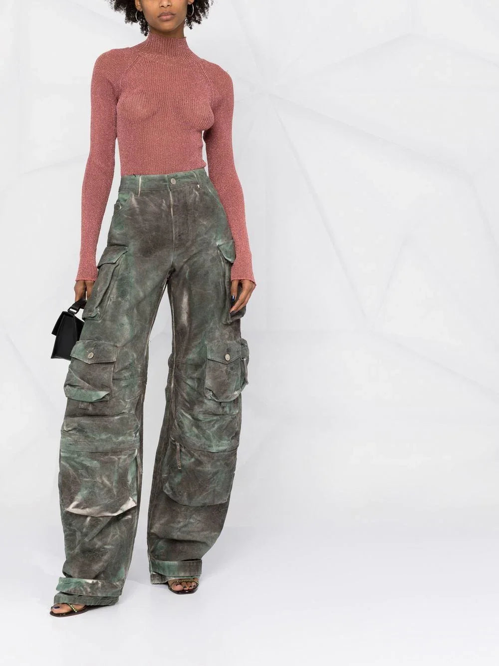Collective Oversized - Men's Cargo Pants Dirty Camo Cotton