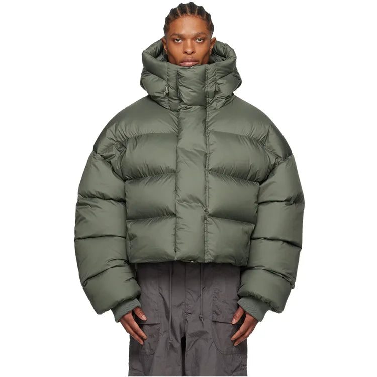 Collective Oversized - Men's Quilted Puffer Nylon