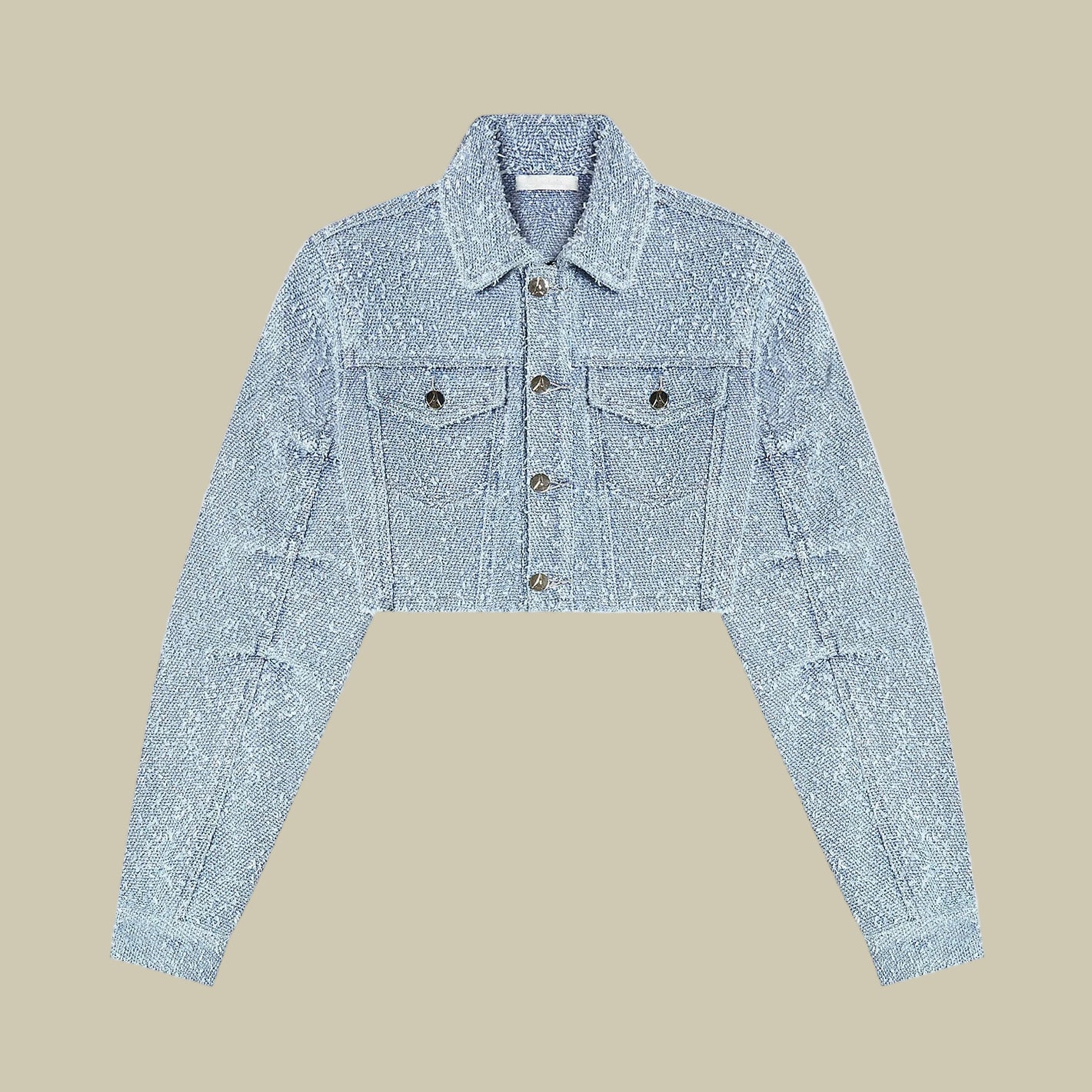 Collective Oversized - Women's Distressed Blue Cotton 2 Piece