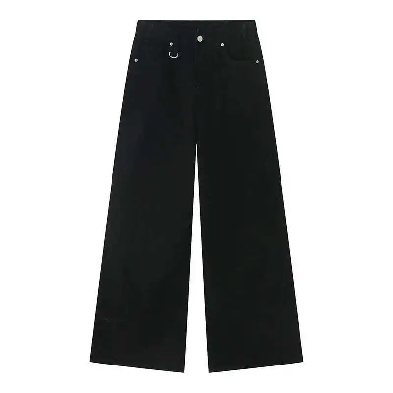 Collective Oversized - Men's Wide Leg Jeans Indigo Denim