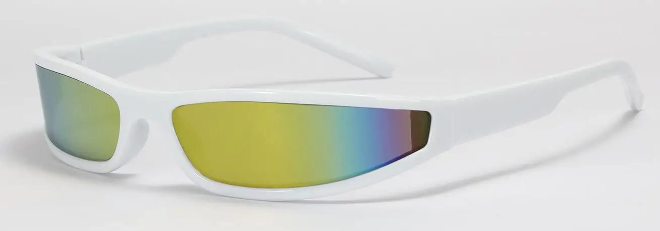 Collective Oversized - Women's Narrow Sunglasses Black Poly