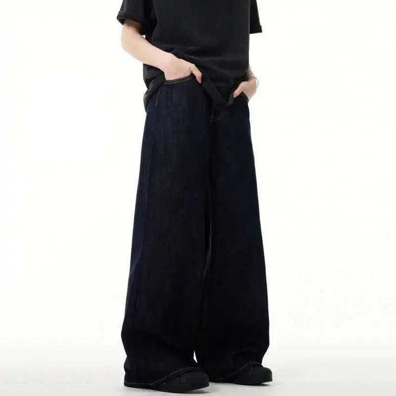 Collective Oversized - Men's Denim Jeans Indigo Loose Fit