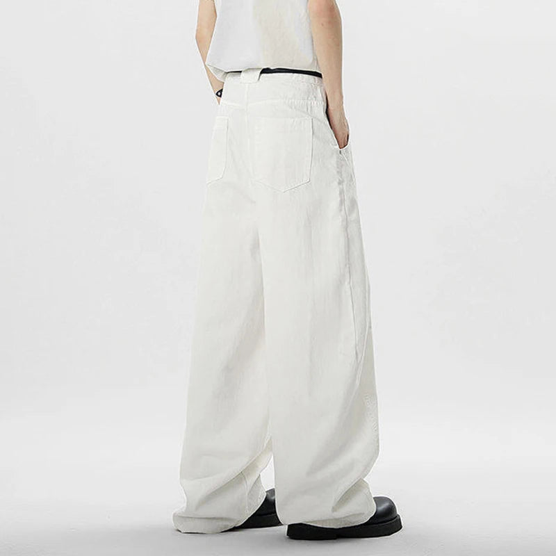 Collective Oversized - Men's Baggy Denim Jeans Blue