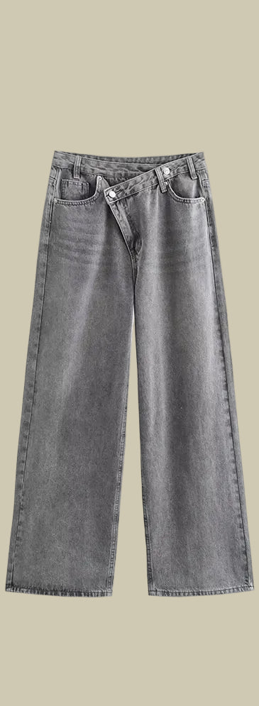 Collective Oversized - Men's Denim Jeans Blue Relaxed Fit