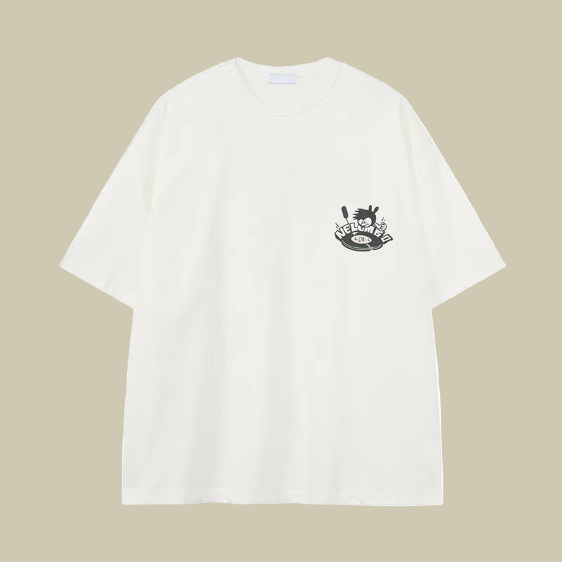 Collective Oversized - Men's Cotton Jazz Music Concert Tee