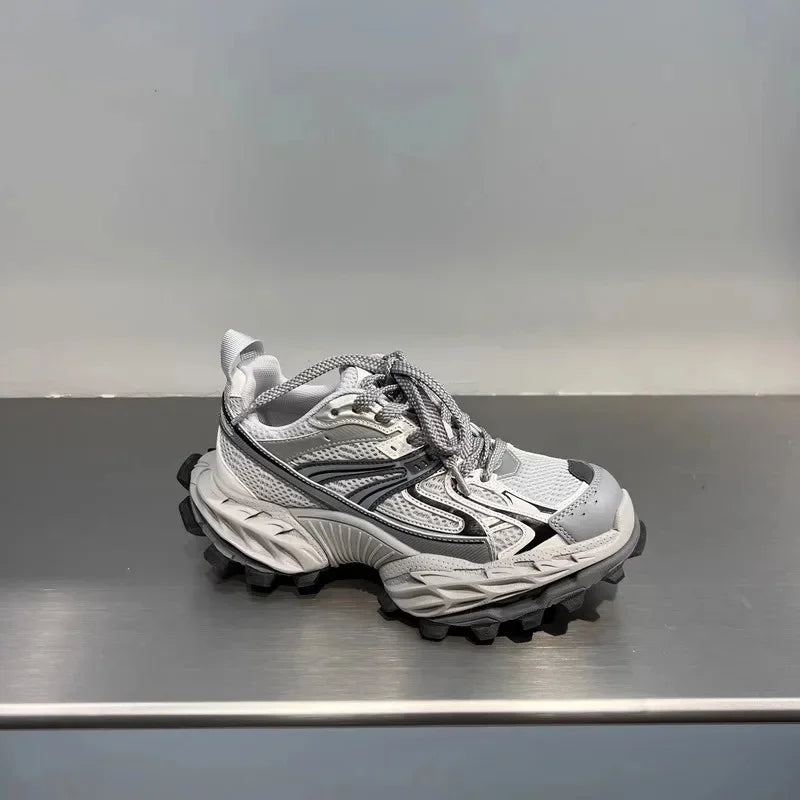 Collective Oversized - Men's Chunky Runners Cush Mesh Black