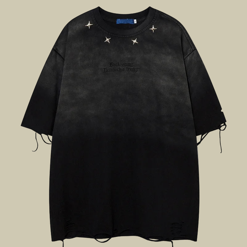 Collective Oversized - Men's Tee Metal Rivets