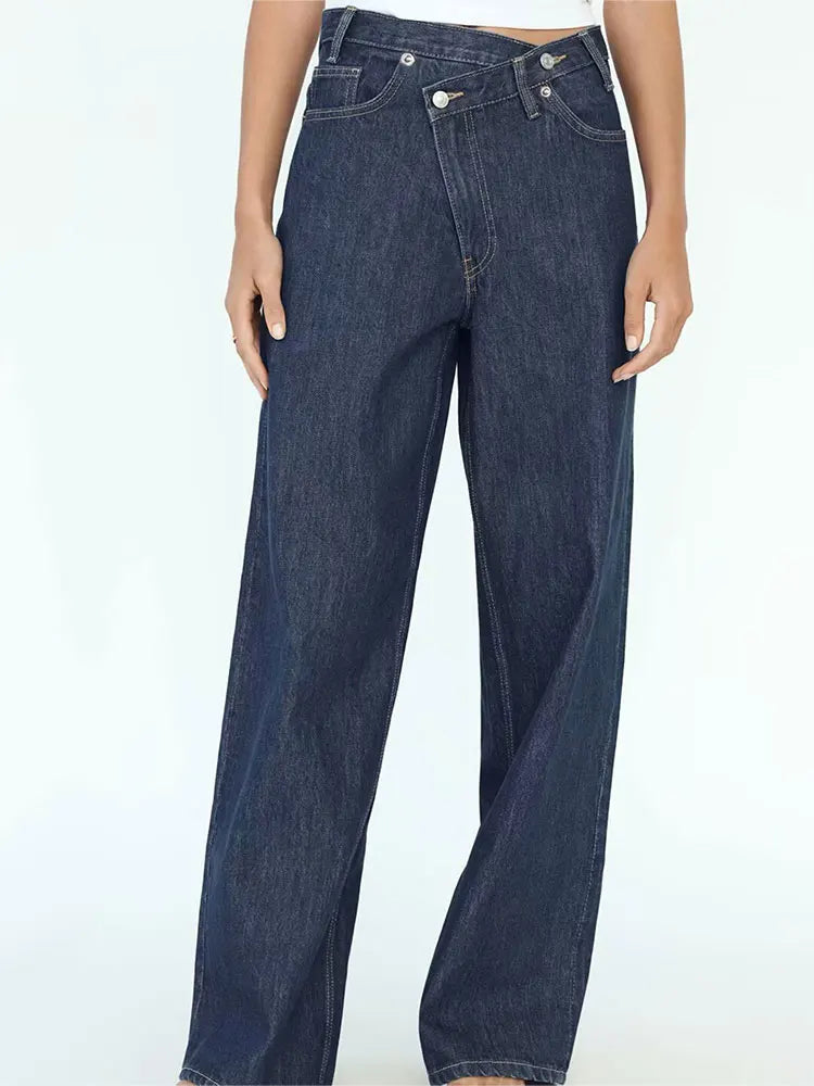 Collective Oversized - Men's Denim Jeans Blue Relaxed Fit