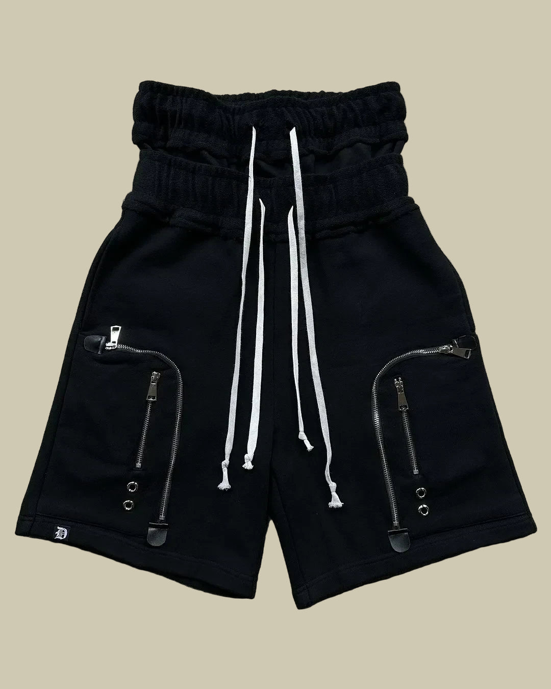 Collective Oversized Women's Zip Set Cozy Cotton Black