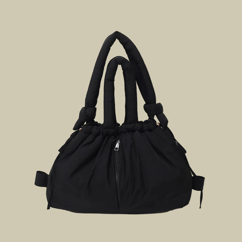 Collective Oversized - Men's Puffer Bag Urban Nylon Black