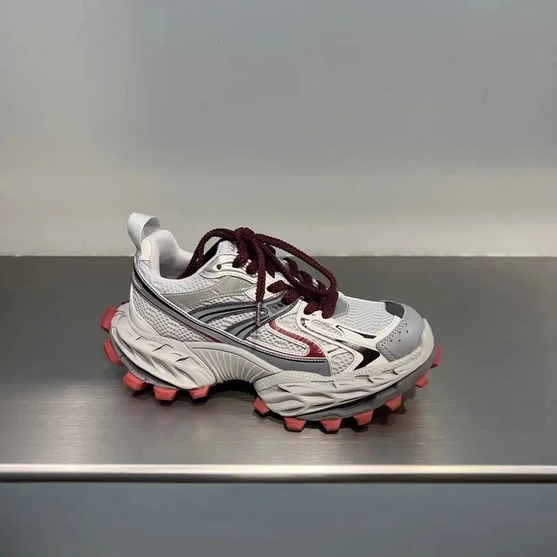 Collective Oversized - Men's Chunky Runners Cush Mesh Black