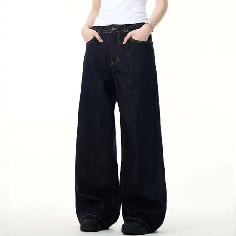 Collective Oversized - Men's Denim Jeans Indigo Loose Fit