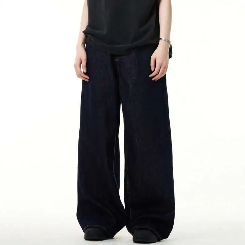 Collective Oversized - Men's Denim Jeans Indigo Loose Fit