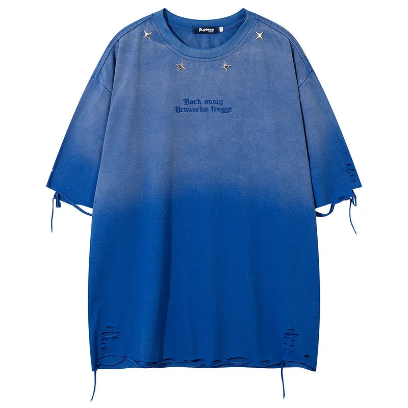 Collective Oversized - Men's Tee Metal Rivets