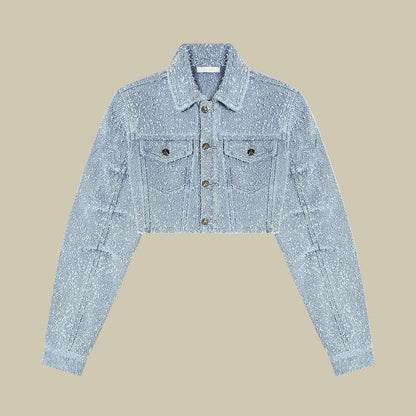Collective Oversized - Women's Distressed Blue Cotton 2 Piece