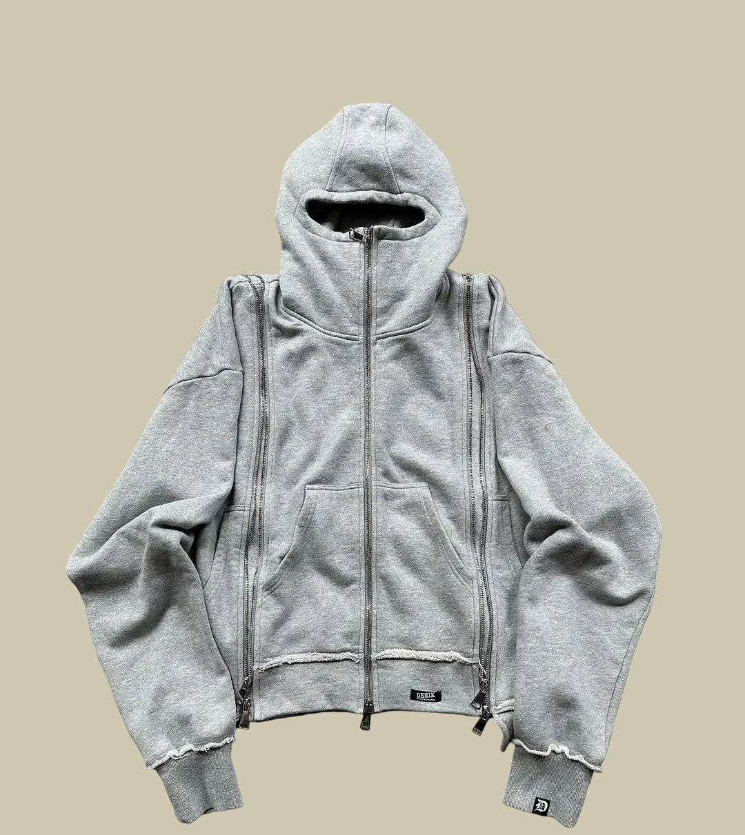 Collective Oversized Women's Zip Set Cozy Cotton Black