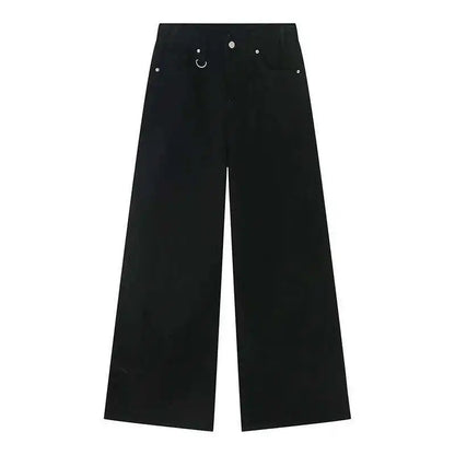 Collective Oversized - Men's Wide Leg Jeans Indigo Denim