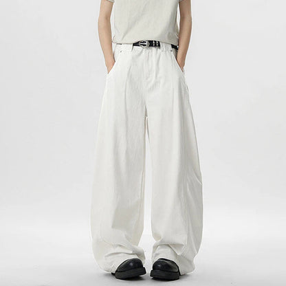 Collective Oversized - Men's Baggy Denim Jeans Blue