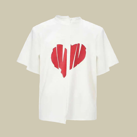 Collective Oversized - Men's Ripped Heart Tee