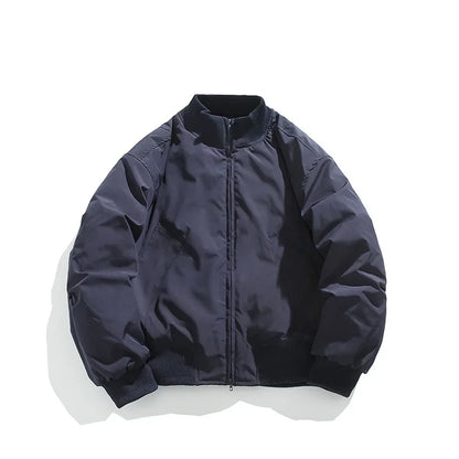 Collective Oversized - Men's Bomber Jacket Nylon Black Easy
