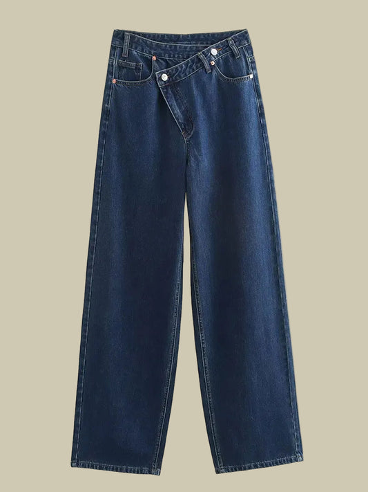 Collective Oversized - Men's Denim Jeans Blue Relaxed Fit