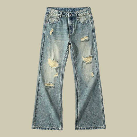 Collective Oversized - Men's Indigo Denim Loose Fit Pants