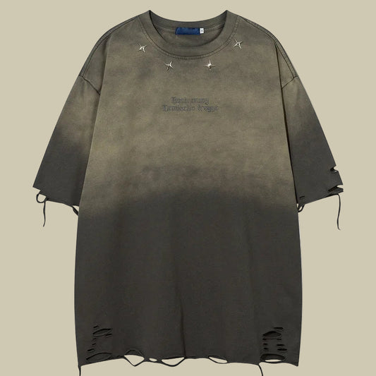 Collective Oversized - Men's Tee Metal Rivets