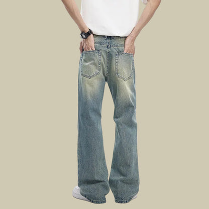 Collective Oversized - Men's Indigo Denim Loose Fit Pants