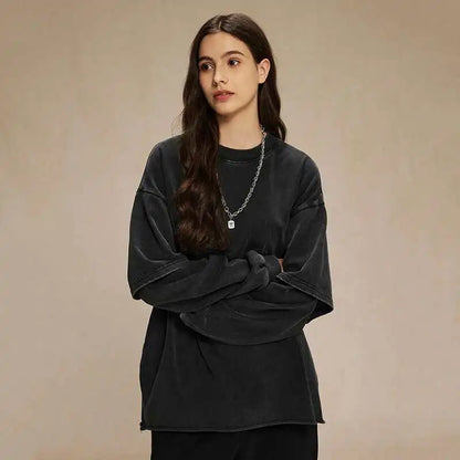 Collective Oversized - Unisex Long Double Sleeve Tee