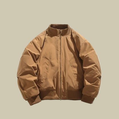 Collective Oversized - Men's Bomber Jacket Nylon Black Easy
