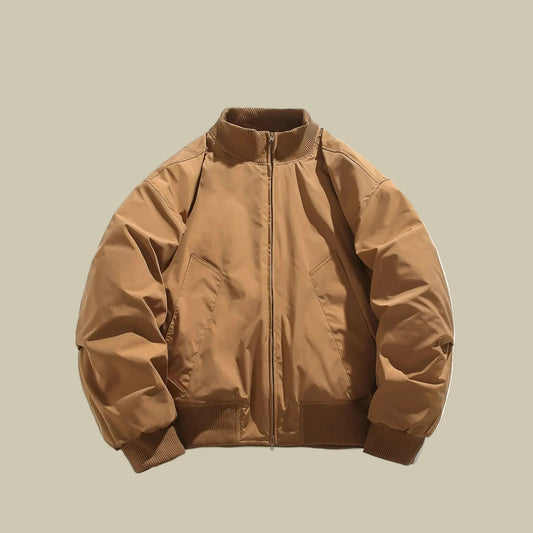 Collective Oversized - Men's Bomber Jacket Nylon Black Easy