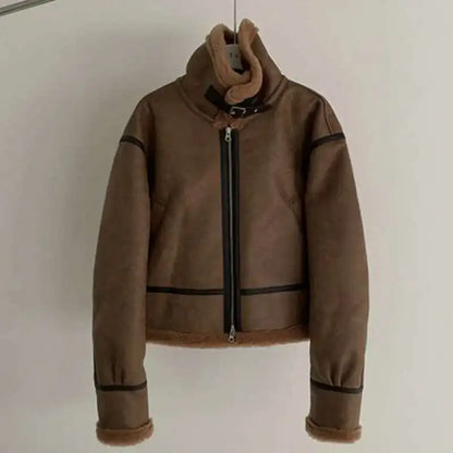 Collective Oversized - Men's Leather Coat Padded Black