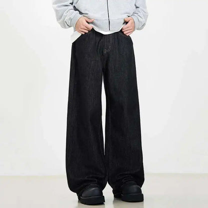 Collective Oversized - Men's Denim Jeans Indigo Loose Fit
